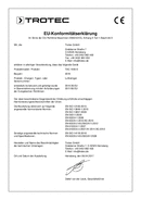 Konformitätserklärung Luftreiniger TAC 1500 S (DE)