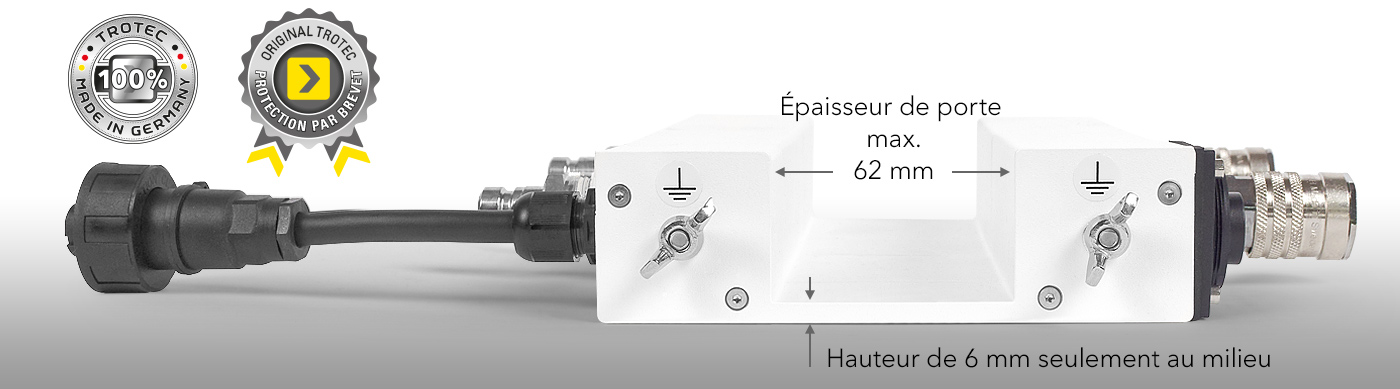 La hauteur de la partie médiane du PlanoPT n’est que de 6 mm