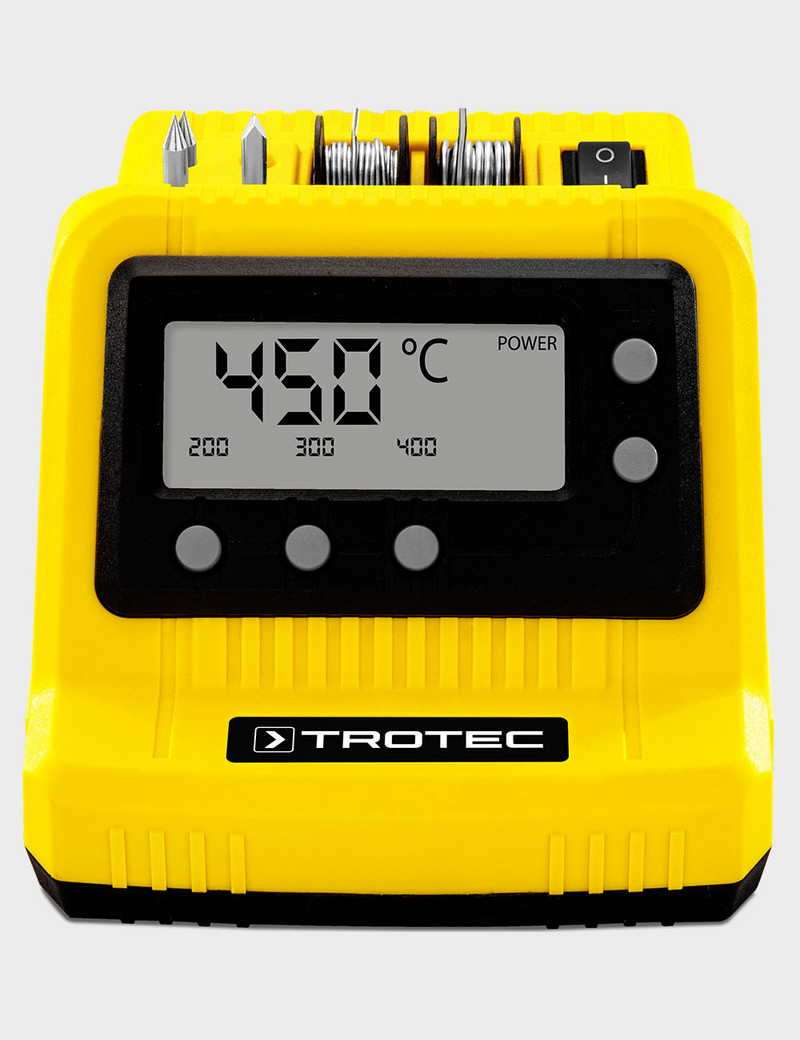 La station de soudage PSIS 10-230V : l’écran LCD