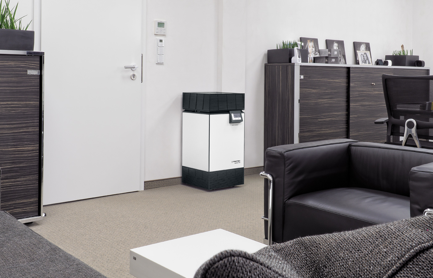 Le purificateur d'air hautes performances AirgoClean® One pour les espaces de bureaux