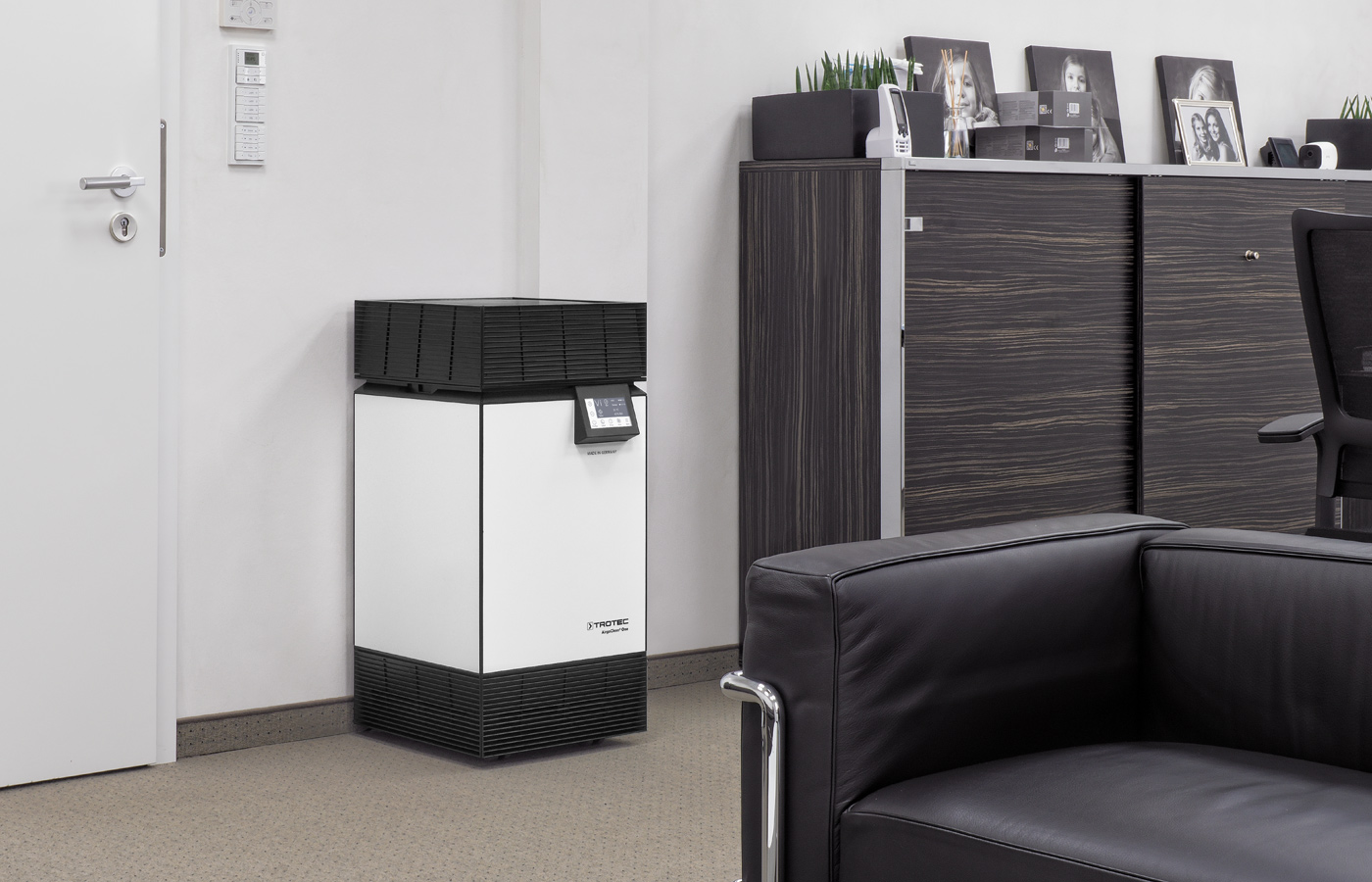 Le purificateur d'air hautes performances AirgoClean® One pour les petits espaces e bureaux