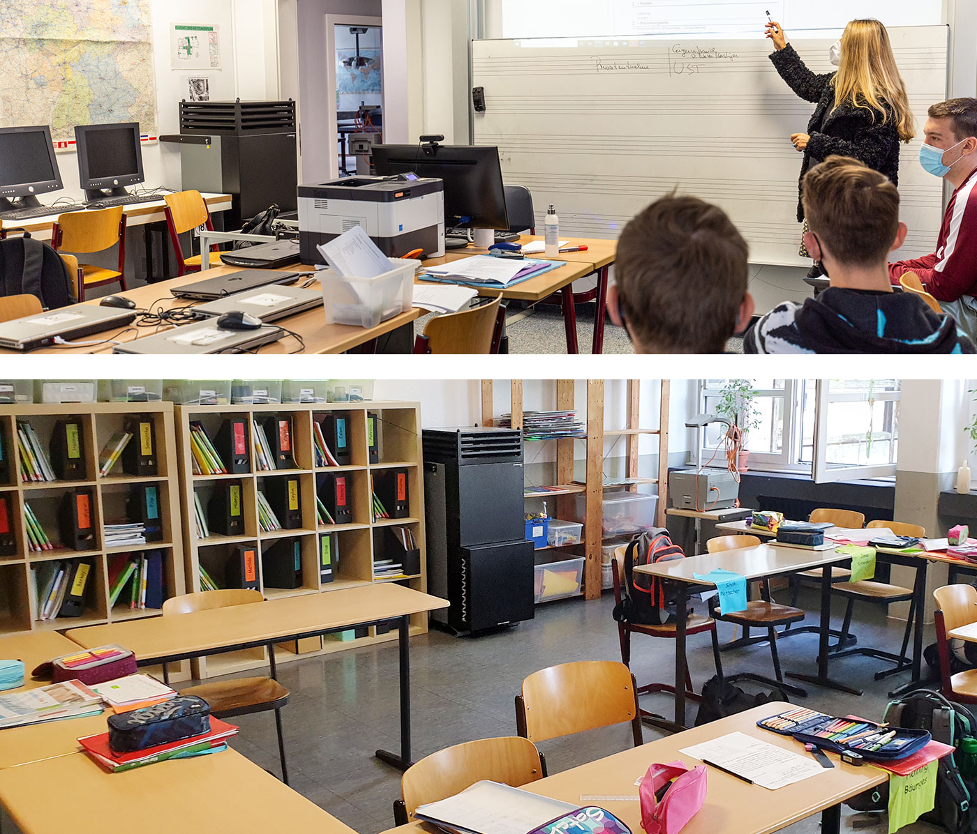 Les salles de cours nécessitent un environnement exempt de virus