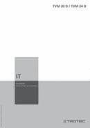 Manuale d’istruzioni Ventilatore a piantana TVM 20 D / TVM 24 D (IT)