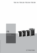 Manuel d'utilisation appareil de chauffage électrique TDS 10 / TDS 20 / TDS 30 / TDS 50 (FR)