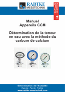 Manuel d'utilisation Appareils CCM (FR)