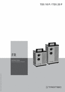 Manuel d'utilisation chauffage électrique TDS 10 P / TDS 20 P (FR)