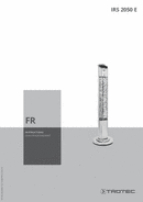Manuel d'utilisation chauffage radiant IRS 2050 E (FR)