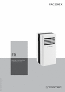 Manuel d'utilisation climatiseur PAC 2300 X (FR)