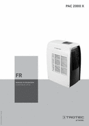 Manuel d'utilisation climatiseurs PAC 2000 X (FR)