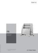 Manuel d'utilisation convecteur TCH 1 E (FR)