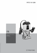 Manuel d'utilisation défonceuse PRTS 10-1200 (FR)