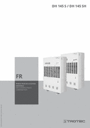 Manuel d'utilisation déshumidificateur DH 145 S / DH 145 SH (FR)