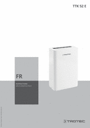 Manuel d'utilisation déshumidificateur TTK 52 E (FR)
