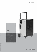Manuel d'utilisation déshumidificateur TTK 655 S (FR)