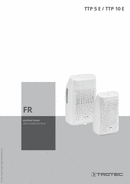 Manuel d'utilisation déshumidificateur TTP 5 E / TTP 10 E (FR)