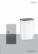 Manuel d'utilisation déshumidificateur TTR 50 E (FR)
