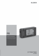 Manuel d’utilisation enregistreur de données DL200X pour capteurs externes (FR)
