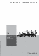 Manuel d'utilisation générateur de chauffage au fioul IDE 20 / IDE 30 / IDE 50 / IDE 60 / IDE 80 (FR)