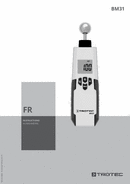 Manuel d'utilisation humidimètre BM31 (FR)