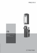 Manuel d'utilisation lampe de travail PWLS 01-3 (FR)