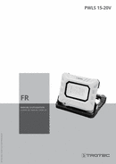 Manuel d'utilisation lampe de travail sans fil PWLS 15-20V (FR)