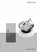 Manuel d'utilisation Lustreuse PPOS 10-120 (FR)