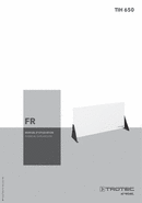 Manuel d'utilisation panneau radiant à infrarouge TIH 650 (FR)