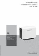 Manuel d'utilisation pompe à eau de condensation externe (FR)