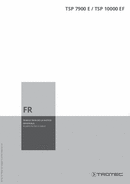 Manuel d’utilisation Pompes à filtre à sable TSP 7900 E / TSP 10000 EF (FR)
