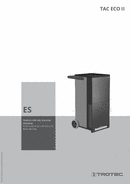 Manuel d'utilisation purificateur d´air hautes performances TAC ECO II (ES