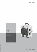 Manuel d'utilisation purificateurs d’air TAC 750 E (FR)