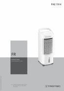 Manuel d‘utilisation Refroidisseur d'air PAE 19 H (FR)