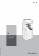 Manuel d‘utilisation Refroidisseur d'air PAE 40 (FR)