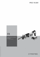 Manuel d'utilisation scie sabre PRCS 10-20V (FR)