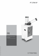 Manuel d'utilisation Spotcooler PT 2700 SP (FR)