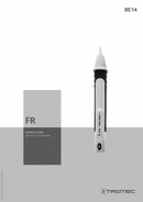 Manuel d'utilisation testeur de tension BE14 (FR)