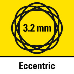 Movimento eccentrico 3.2 mm