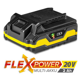 Multibatteria Flexpower 20 V, 2 Ah