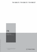 Notice d’utilisation Panneaux de chauffage infrarouges TIH 300 ST / TIH 500 ST / TIH 900 ST (FR)