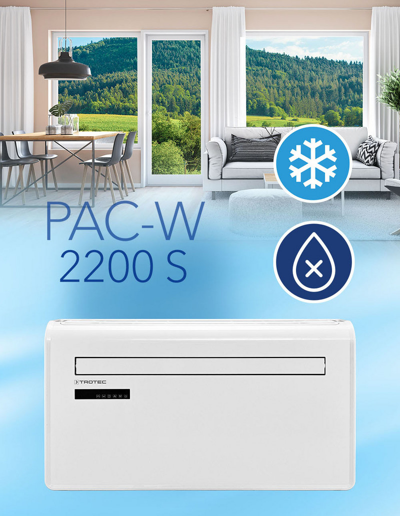 PAC-W 2200 S – condizionatore comfort monobloc
