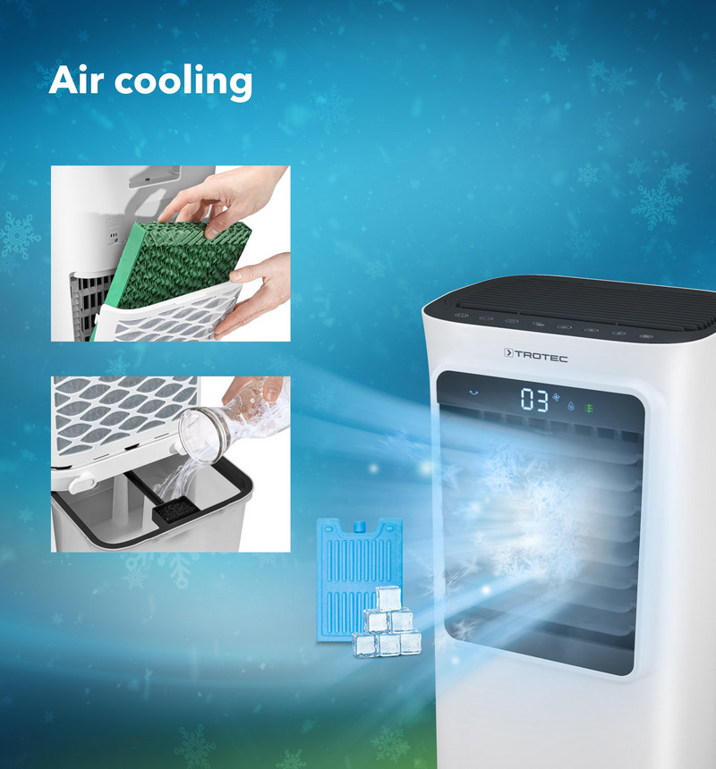PAE 35 HEPA : refroidissement de l’air