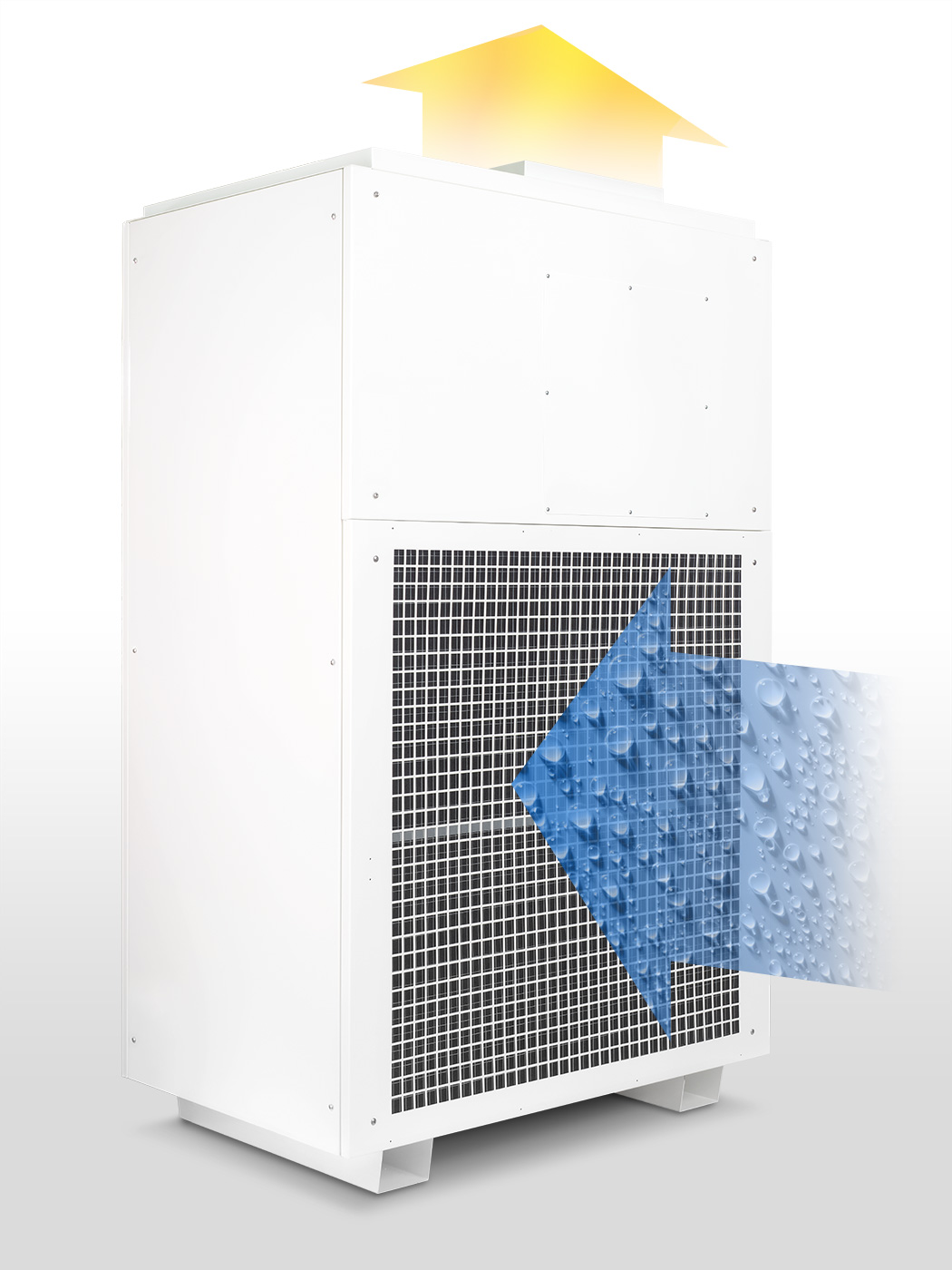 Possibilità di collegamento per sistemi di canalizzazione o tubi flessibili di ventilatori