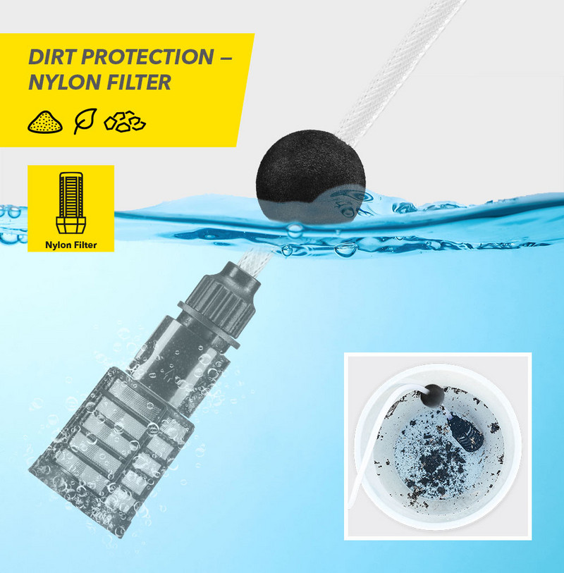 PPWS 10-20 V : filtre en nylon