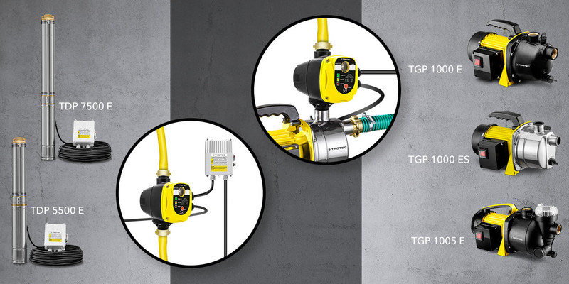 Pressostat TDP DS de Trotec : les pompes Trotec compatibles