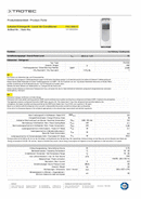 Produktdatenblatt Klimagerät PAC 2000 E (INT)