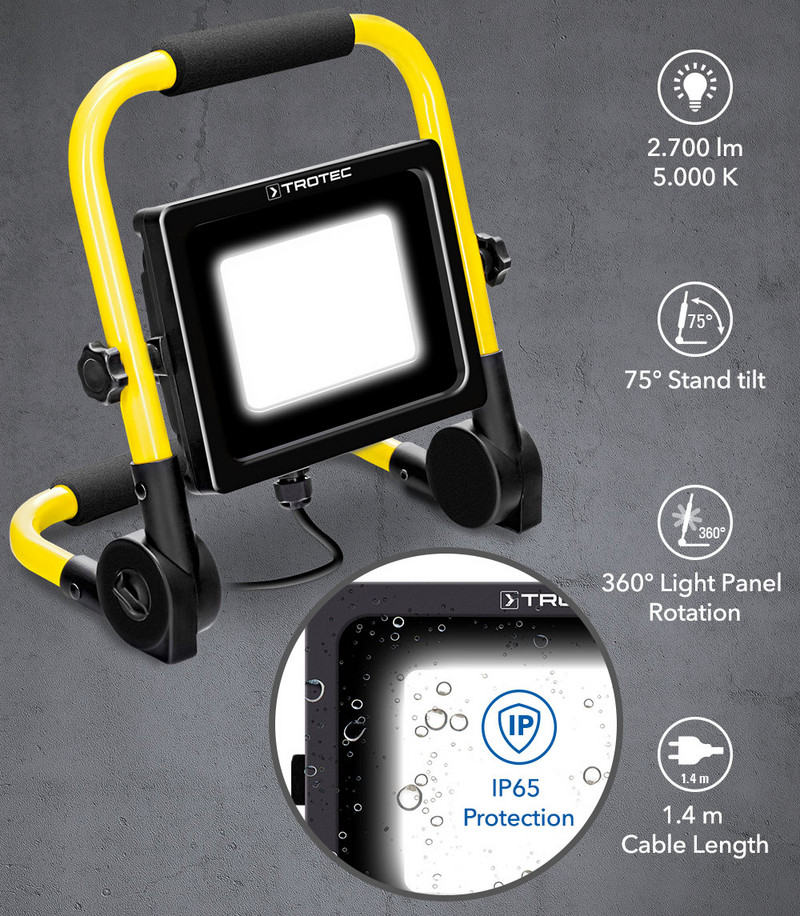 PWLS 10-30 : le projecteur de chantier à LED