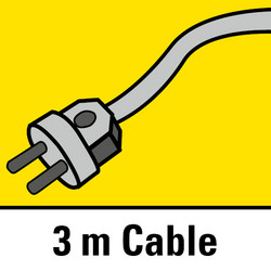 Robuste cordon caoutchouc de 3 m