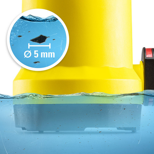Taille de particules de 5 mm