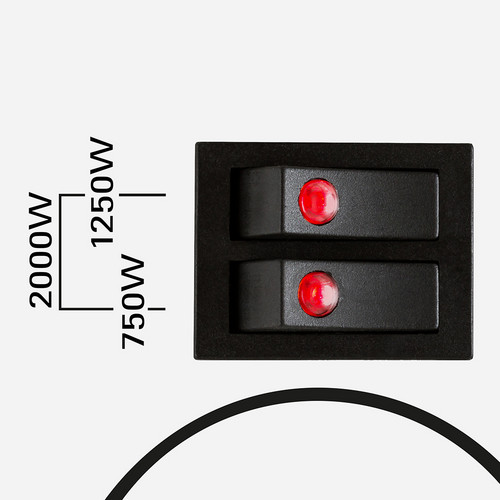 TCH 18 E - 3 niveaux de chauffage