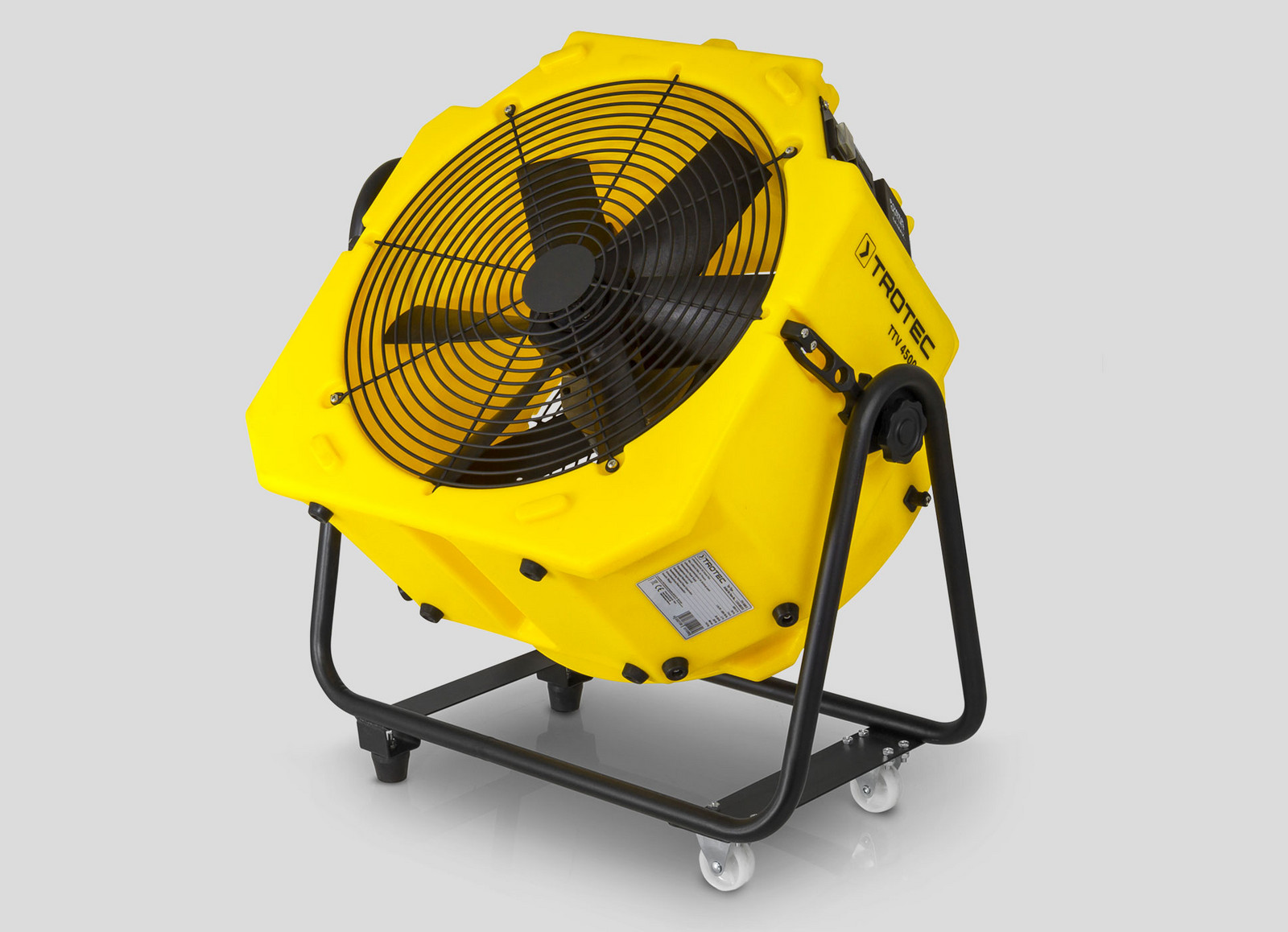 Telaio basculante opzionale per la ventilazione di aree più alte